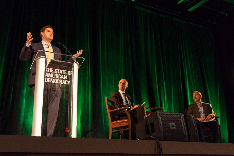 Feature Photo: J.D. Vance Speaks at American Democracy Conference